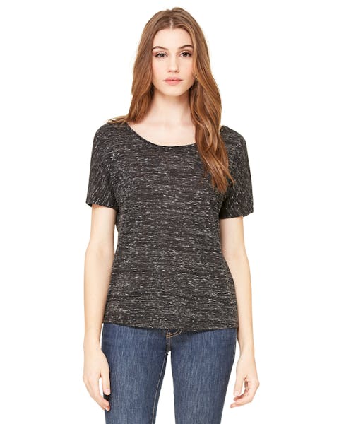 Bella + Canvas 8816 Ladies' Slouchy Scoop-Neck T-Shirt