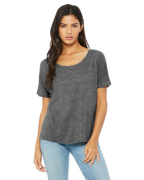 Bella + Canvas 8816 Ladies' Slouchy Scoop-Neck T-Shirt