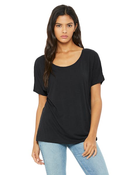 Bella + Canvas 8816 Ladies' Slouchy Scoop-Neck T-Shirt