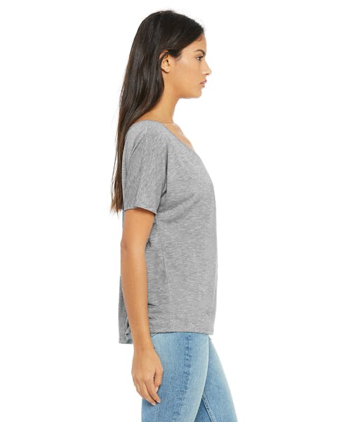 Bella + Canvas 8816 Ladies' Slouchy Scoop-Neck T-Shirt