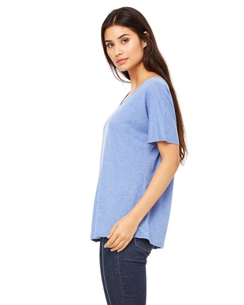 Bella + Canvas 8816 Ladies' Slouchy Scoop-Neck T-Shirt