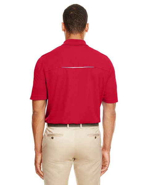 Core 365 88181R Men's Radiant Performance Piqu Polo withReflective Piping