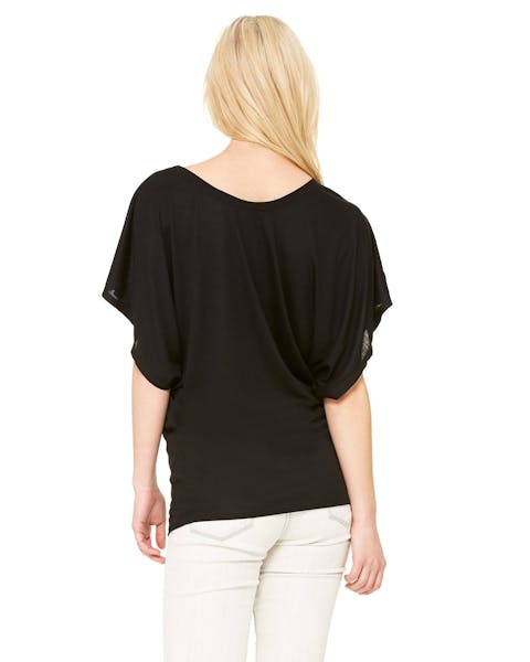 Bella + Canvas 8821 Ladies' Flowy Draped Sleeve Dolman T-Shirt