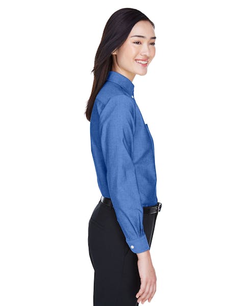 UltraClub 8990 Ladies' Classic Wrinkle-Resistant Long-Sleeve Oxford