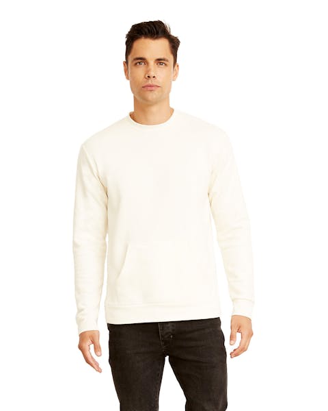 Next Level 9001 Unisex Long Sleeve Crew with Pocket