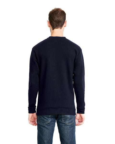 Next Level 9001 Unisex Long Sleeve Crew with Pocket