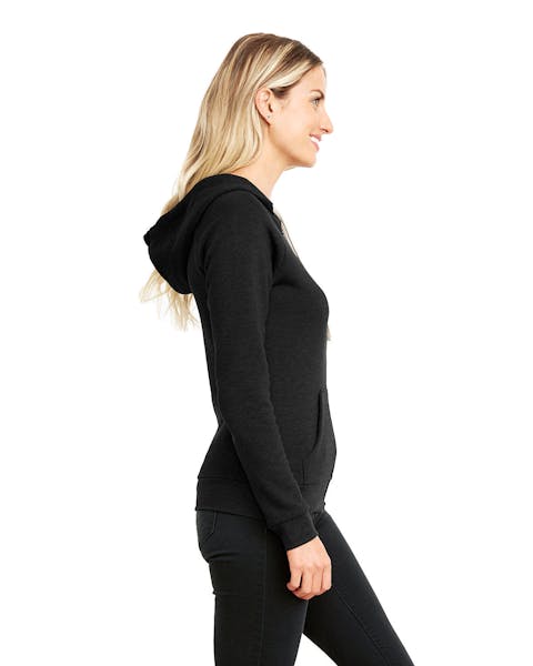 Next Level 9603 Sudadera con capucha y cremallera PCH Raglan para mujer