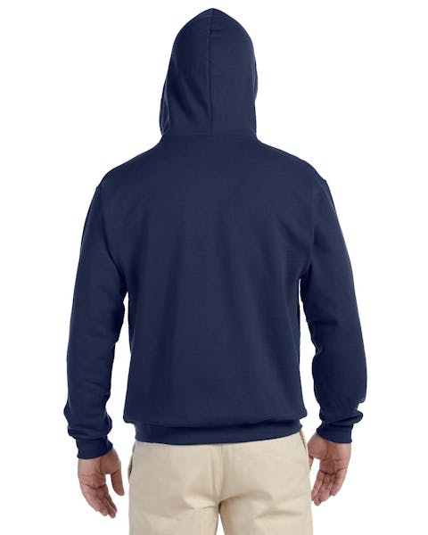 Jerzees 994MR Adult NuBlend Fleece Quarter-Zip Pullover Hooded Sweatshirt