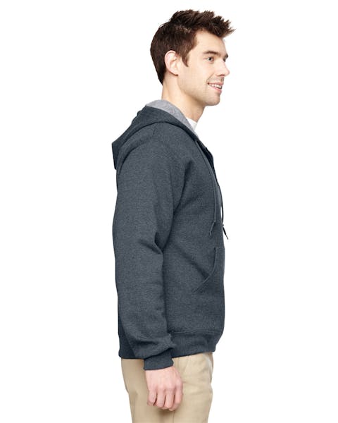 Jerzees 994MR Adult NuBlend Fleece Quarter-Zip Pullover Hooded Sweatshirt