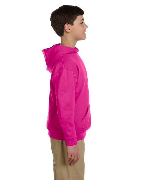 Jerzees 996Y Sudadera con capucha de forro polar NuBlend para jóvenes