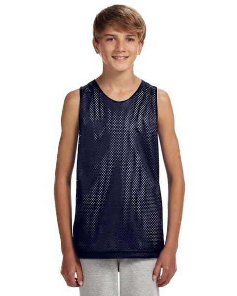 A4 N2206 Youth Reversible Mesh Tank - Ninja Transfers