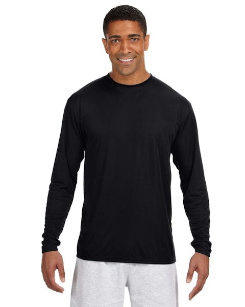 A4 N3165 Men's Cooling Performance Long Sleeve T-Shirt - Ninja Transfers