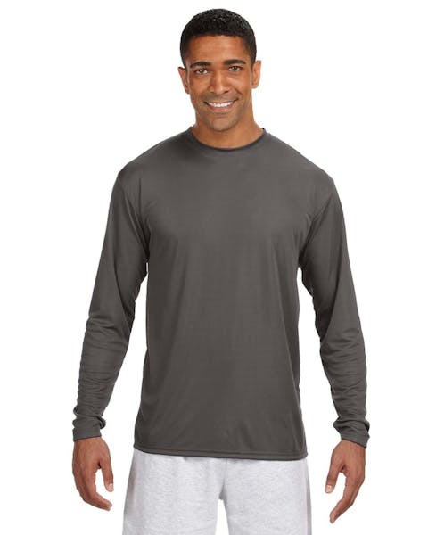 A4 N3165 Men's Cooling Performance Long Sleeve T-Shirt - Ninja Transfers