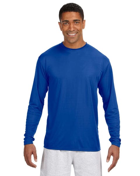 A4 N3165 Men's Cooling Performance Long Sleeve T-Shirt - Ninja Transfers