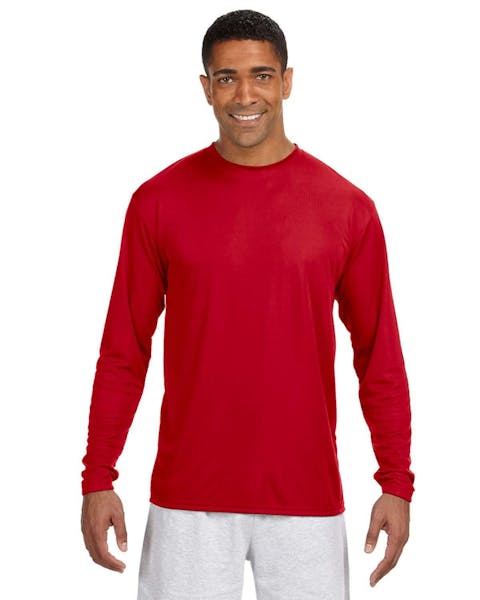 A4 N3165 Men's Cooling Performance Long Sleeve T-Shirt - Ninja Transfers