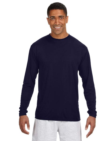 A4 N3165 Men's Cooling Performance Long Sleeve T-Shirt - Ninja Transfers