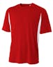 A4 N3181 Men's Cooling Performance Color Blocked T-Shirt - Ninja Transfers