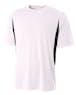 A4 N3181 Men's Cooling Performance Color Blocked T-Shirt - Ninja Transfers