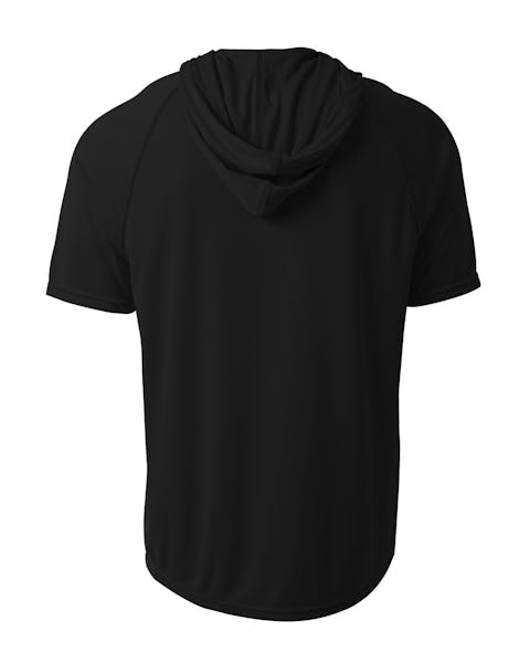 A4 N3408 Men's Cooling Performance Hooded T-shirt - Ninja Transfers