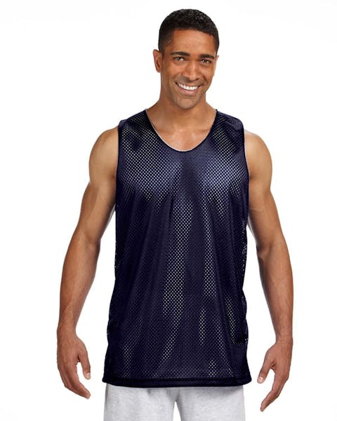 A4 NF1270 Men's Reversible Mesh Tank - Ninja Transfers