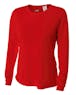 A4 NW3002 Ladies' Long Sleeve Cooling Performance Crew Shirt - Ninja Transfers