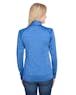 A4 NW4010 Ladies' Tonal Space-Dye Quarter-Zip - Ninja Transfers