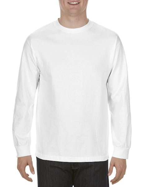 Alstyle AL1304 Adult 6.0 oz., 100% Cotton Long-Sleeve T-Shirt - Ninja Transfers