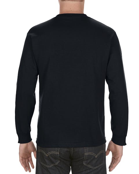 Alstyle AL1304 Adult 6.0 oz., 100% Cotton Long-Sleeve T-Shirt - Ninja Transfers