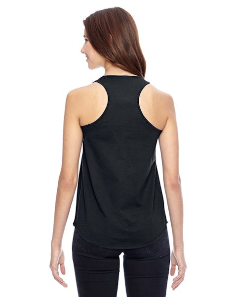 Alternative 04031C1 Ladies' Shirttail Satin Jersey Tank - Ninja Transfers