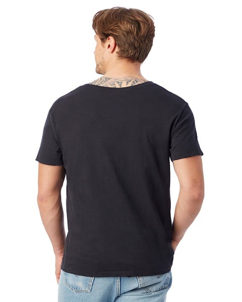 Alternative 04850C1 Men's Heritage Garment-Dyed Distressed T-Shirt - Ninja Transfers