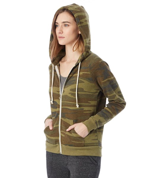 Alternative 09573F2 Ladies' Adrian Eco-Fleece Hoodie - Ninja Transfers