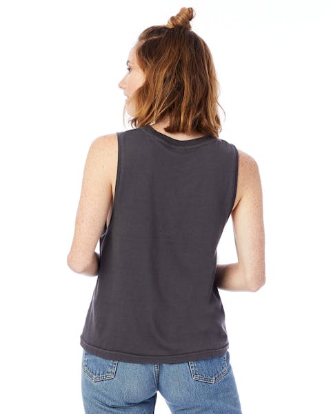 Alternative 1016CG Ladies' Heavy Wash Muscle Tank - Ninja Transfers