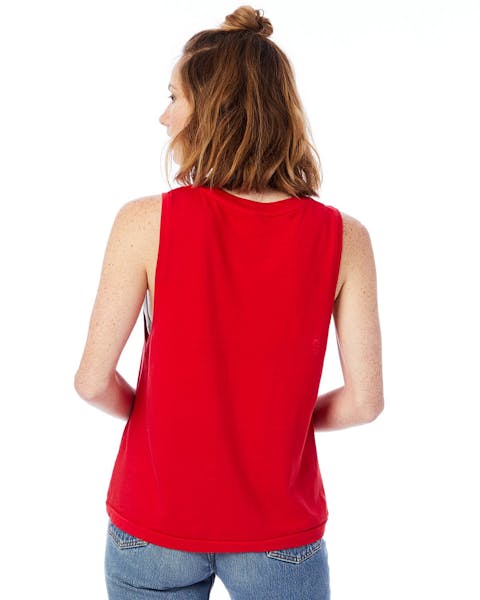 Alternative 1016CG Ladies' Heavy Wash Muscle Tank - Ninja Transfers