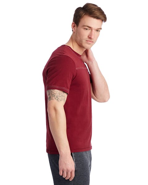 Alternative 1054CG Men's Heavy Wash Football T-Shirt - Ninja Transfers