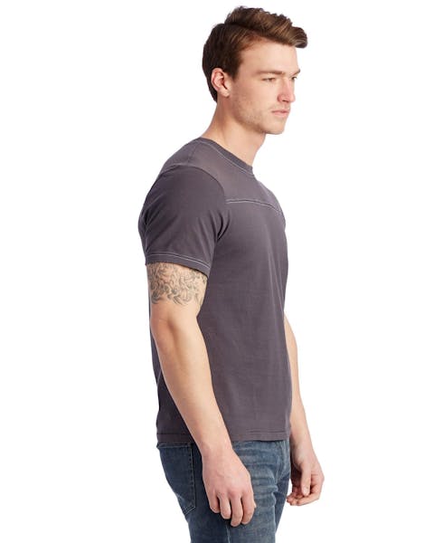 Alternative 1054CG Men's Heavy Wash Football T-Shirt - Ninja Transfers