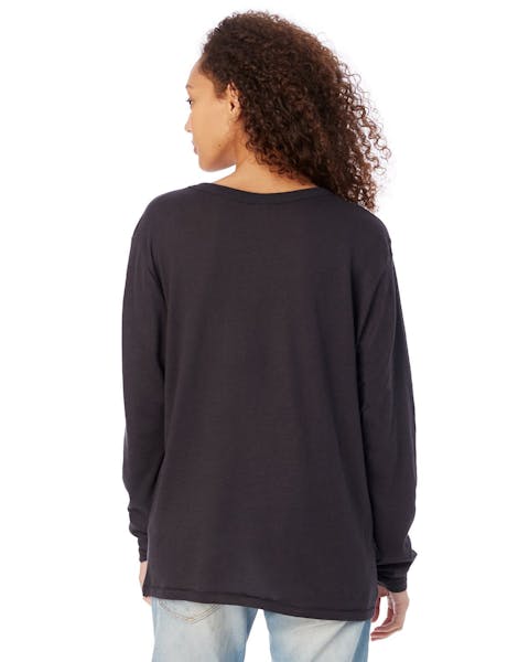 Alternative 5100BP Unisex Keeper Long-Sleeve - Ninja Transfers