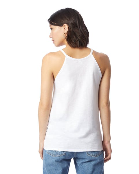 Alternative 6096S1 Ladies' Slub Sporty Tank - Ninja Transfers