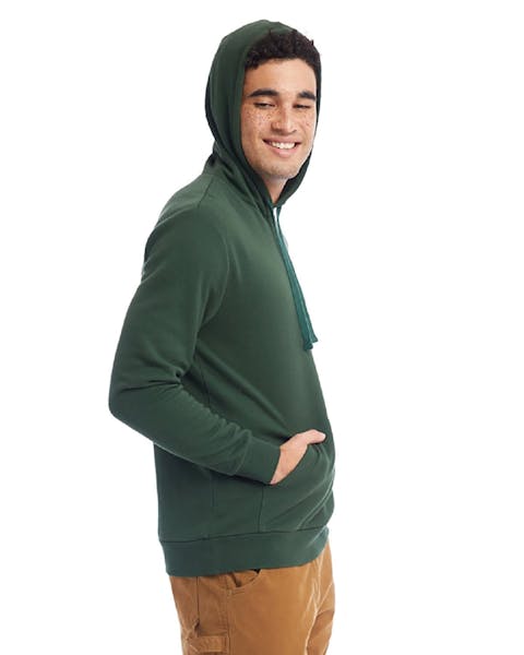 Alternative 8804PF Adult Eco Cozy Fleece Pullover Hooded Sweatshirt - Ninja Transfers