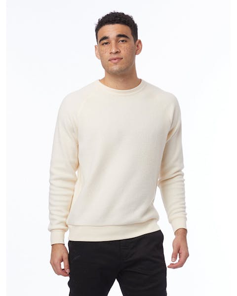 Alternative 9575RT Men's Champ Eco Teddy Sweatshirt - Ninja Transfers