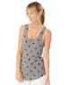 Alternative AA1927P Ladies' Meegs Printed Racerback Eco-Jersey Tank - Ninja Transfers