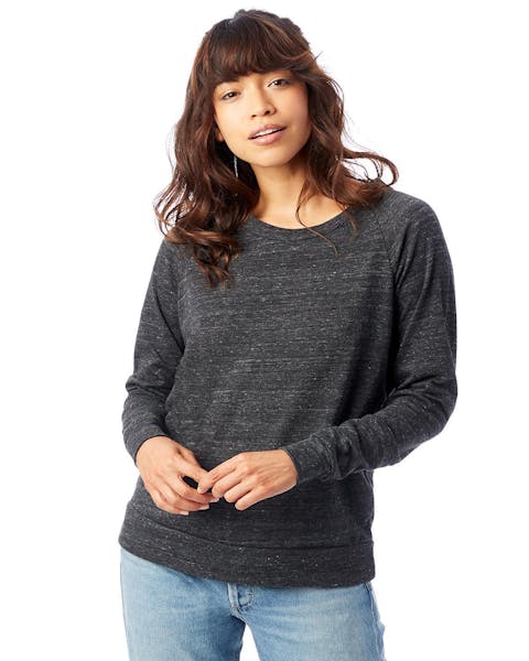 Alternative AA1990 Ladies' Slouchy Eco-Jersey Pullover - Ninja Transfers