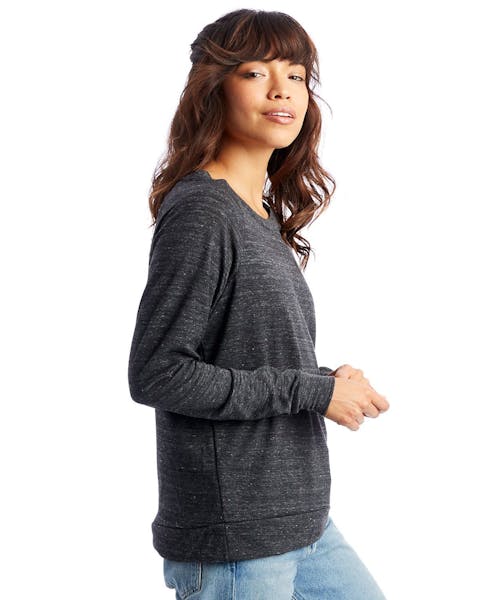 Alternative AA1990 Ladies' Slouchy Eco-Jersey Pullover - Ninja Transfers