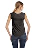 Alternative AA4013 Ladies' Cap-Sleeve Satin Jersey Crew - Ninja Transfers