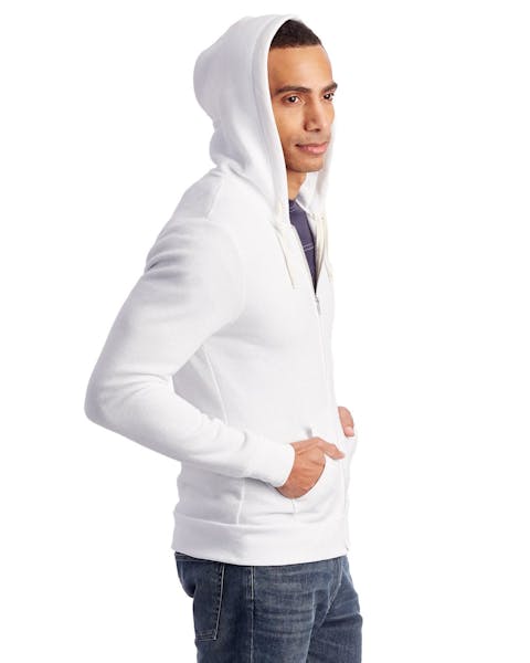 Alternative AA9590 Men's Rocky Eco-Fleece Zip Hoodie - Ninja Transfers