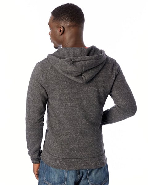 Alternative AA9590 Men's Rocky Eco-Fleece Zip Hoodie - Ninja Transfers