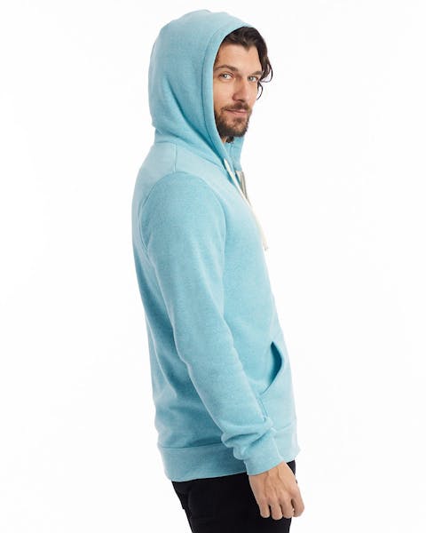 Alternative AA9590 Men's Rocky Eco-Fleece Zip Hoodie - Ninja Transfers