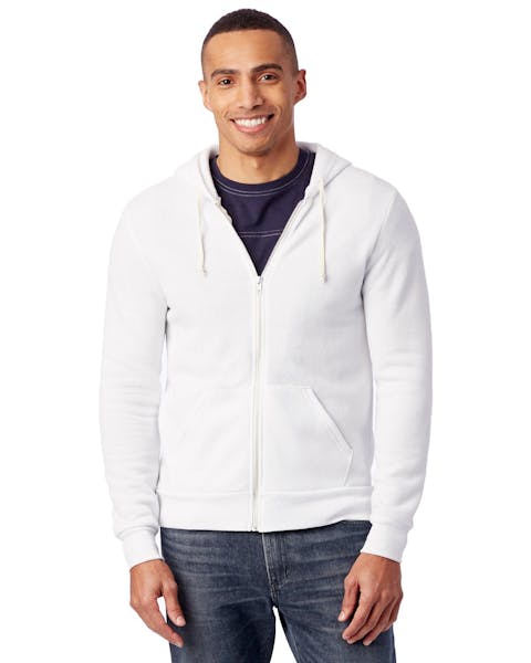 Alternative AA9590 Men's Rocky Eco-Fleece Zip Hoodie - Ninja Transfers