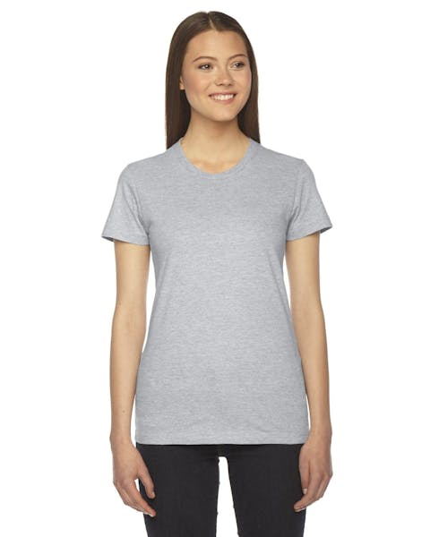 American Apparel 2102W Ladies' Fine Jersey Short-Sleeve T-Shirt - Ninja Transfers