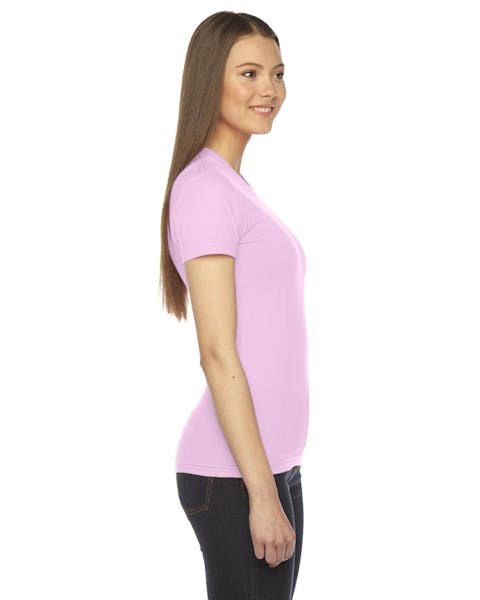 American Apparel 2102W Ladies' Fine Jersey Short-Sleeve T-Shirt - Ninja Transfers