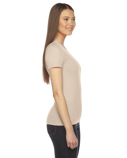 American Apparel 2102W Ladies' Fine Jersey Short-Sleeve T-Shirt - Ninja Transfers